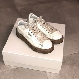 Puma Basket Platform Patent Sneaker - high shine